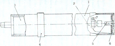 Рис.1. Схема габаритных размеров лазера ЛГН-303