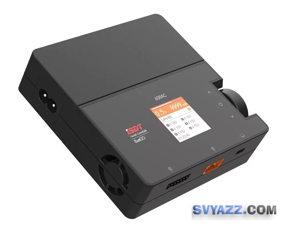 Зарядное устройство ISDT 608AC 1,0-30В 0,1-8А AC 50Вт / DC 200Вт (ISDT 608AC) фото 2