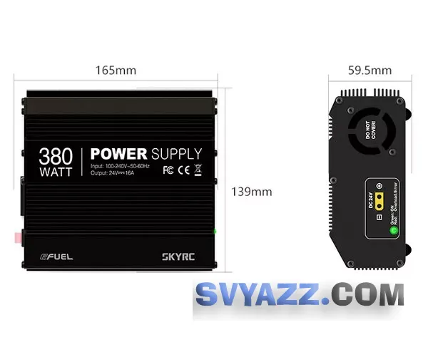 Зарядное устройство SkyRC B6 nano 320W 15A с БП SkyRC 380W фото 3