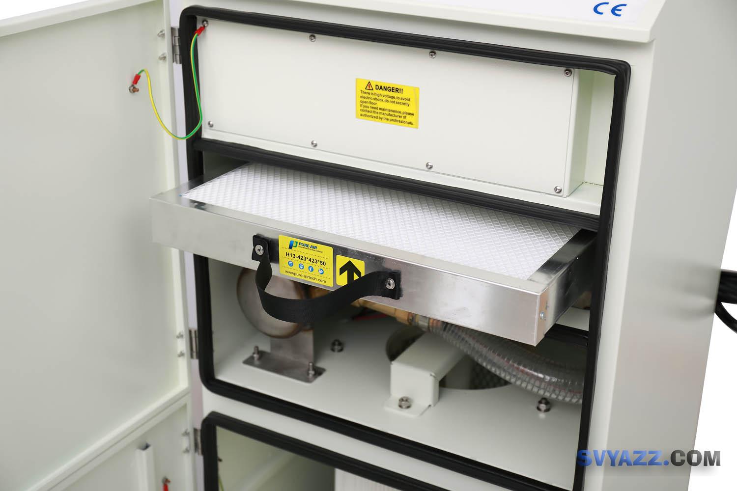 Дымоуловитель PURE-AIR PA-400SA-HP-IQ (100 mm) фото 4