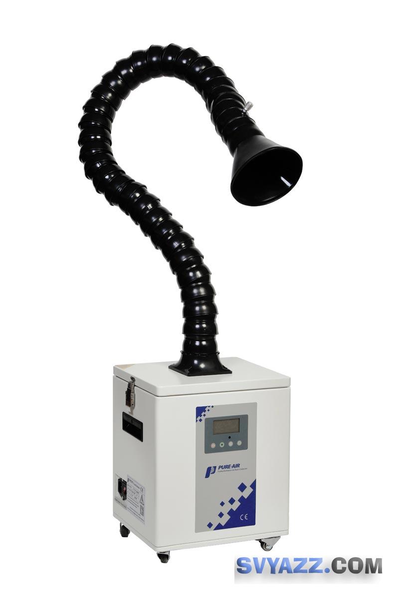 Комплект вытяжки PA-200LD-IQ-W (белый) с рукавом 50мм фото 2