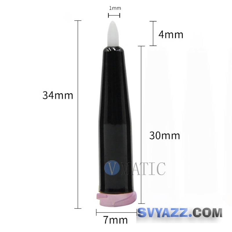 Наконечник дозатора твердая кисть 23G 0.34мм (10шт) фото 4
