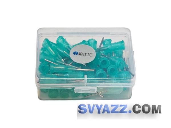 Наконечник дозатора TE 18G X 1/2" GREEN DIAM 0.9 x 1.20MM (QTY=50) фото 1