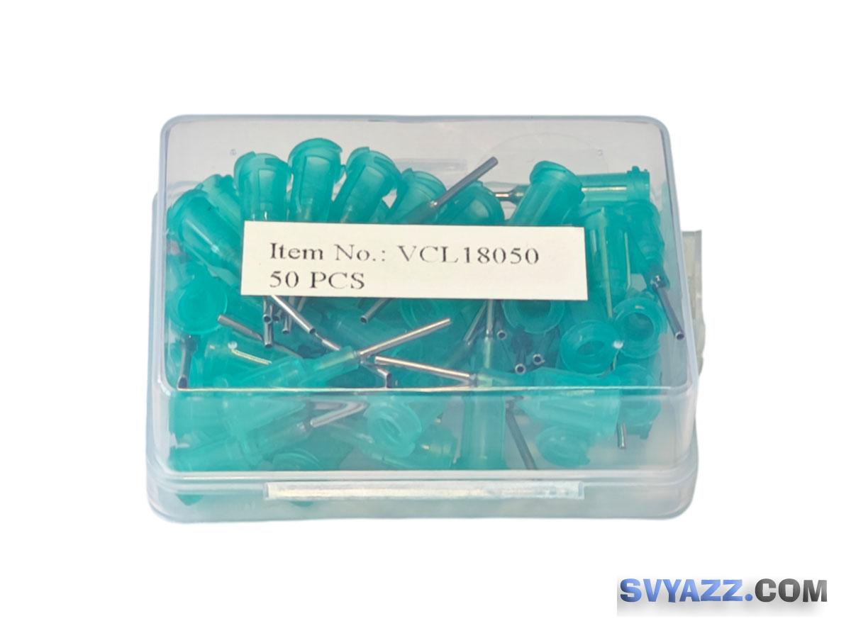 Наконечник дозатора TE 18G X 1/2" GREEN DIAM 0.9 x 1.20MM (QTY=50) фото 3