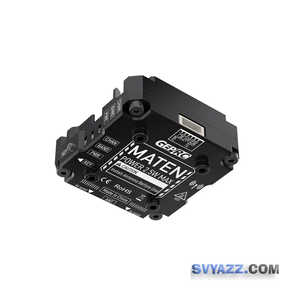GepRC MATEN 5.8G 2.5W VTX PRO видеопередатчик FPV, красный фото 3