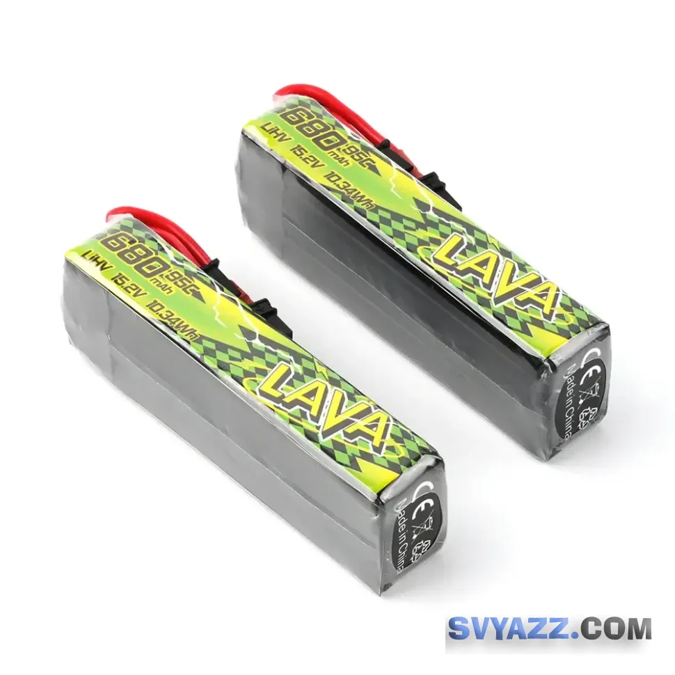 BETAFPV LAVA II 4S 680mAh 95C LiHV XT30, 2 шт аккумулятор FPV фото 1