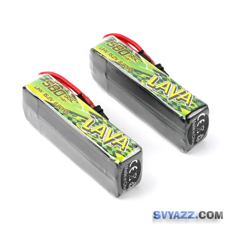 BETAFPV LAVA II 4S 580mAh 95C LiHV XT30, 2 шт аккумулятор FPV фото 1