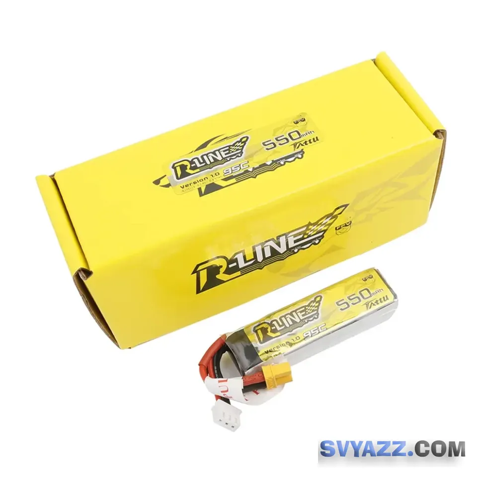 Tattu R-Line 550mAh 2S 95C LiPo XT30 аккумулятор для FPV фото 5