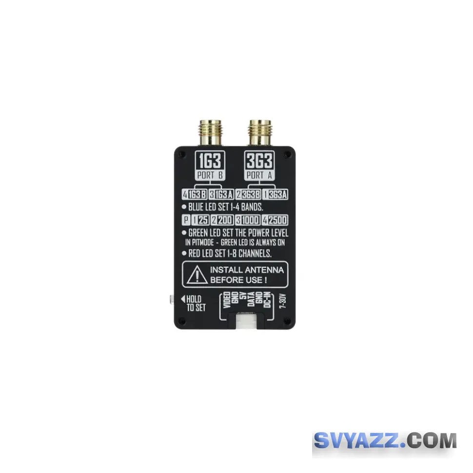 RUSH 1.3G / 3.3G Dual-Band VTX видеопередатчик FPV фото 3