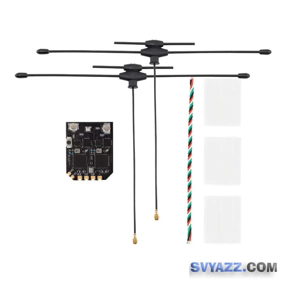 Radiomaster XR4 Gemini-X ExpressLRS Double band приемник fpv фото 3