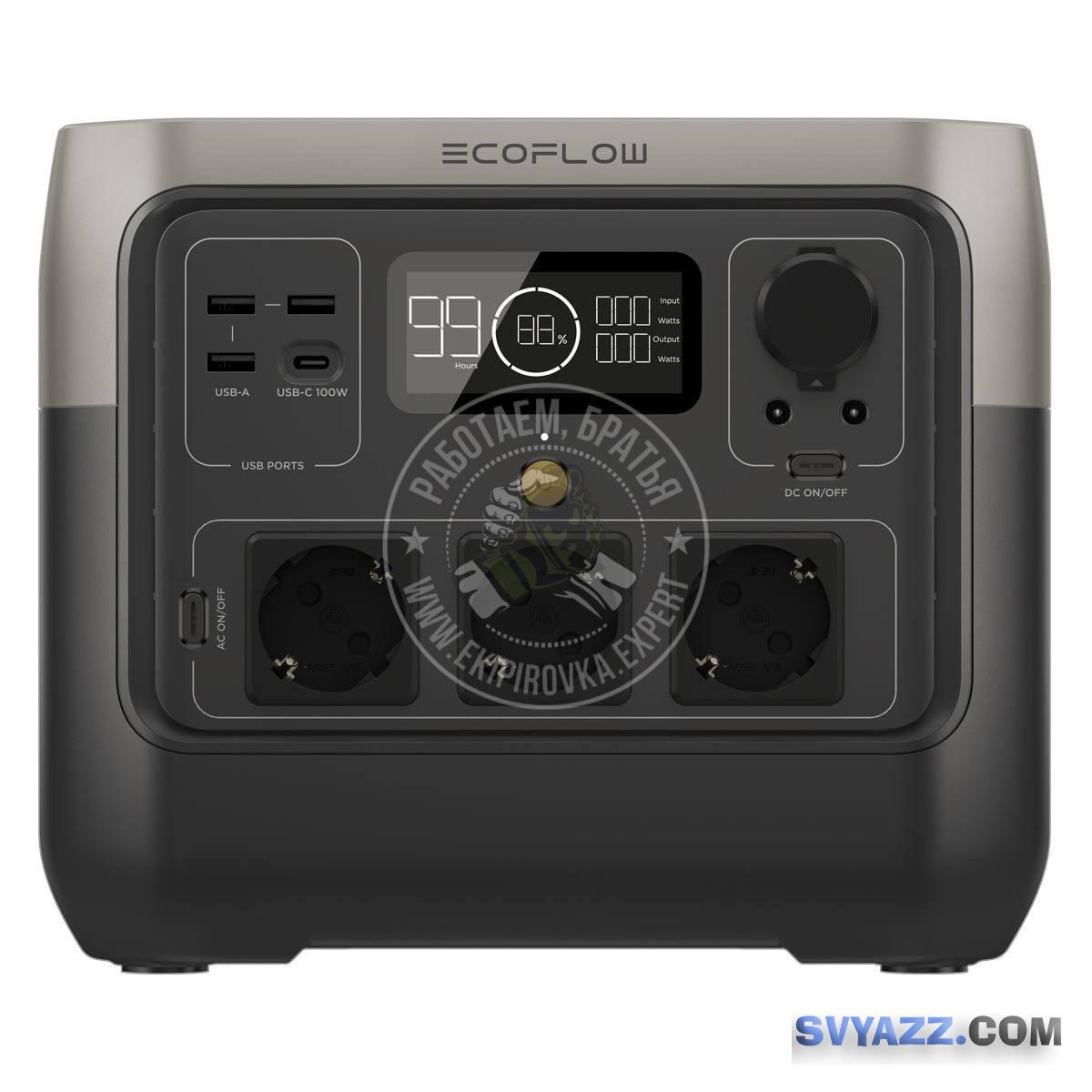 Портативная зарядная станция EcoFlow RIVER 2 Pro 768 Втч фото 4