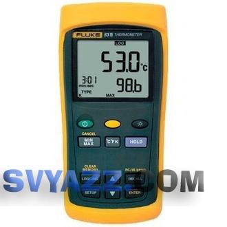 Fluke 53 II B. Термометр контактный фото 1