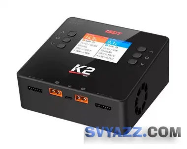 Зарядное устройство дуо ISDT K2 AIR 20A AC/DC 200W/500W с/БП универсальное фото
