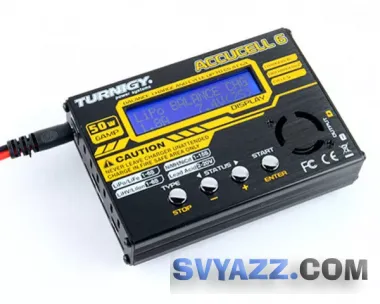 Зарядное устройство Turnigy Accucell-6 50W 6A Balancer/Charger LiHV Capable фото