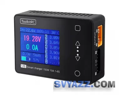 Зарядное устройство ToolkitRC M6 V2 150W DC фото