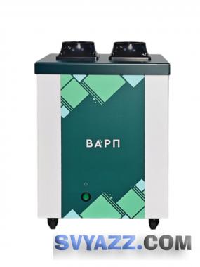 Блок дымоуловителя ВАРП ВП30 с комбинированным фильтром, с двумя адаптерами для дымоприемников фото