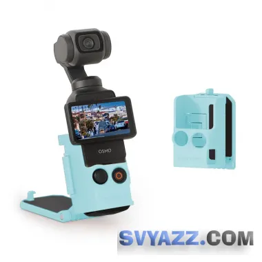 Магнитное крепление для DJI Osmo Pocket 3, голубое фото