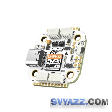 Flywoo GOKU H743 PRO Mini FC (Dual ICM42688) полётный контроллер FPV фото