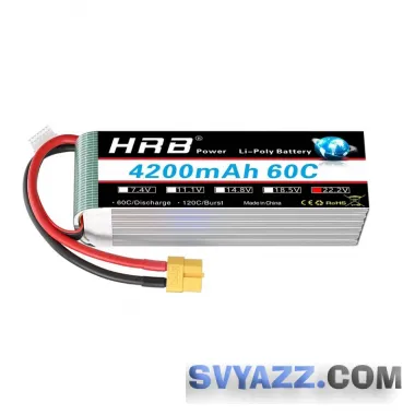 Аккумулятор Li-Po HRB 6s 4200мАч TX60 60c фото