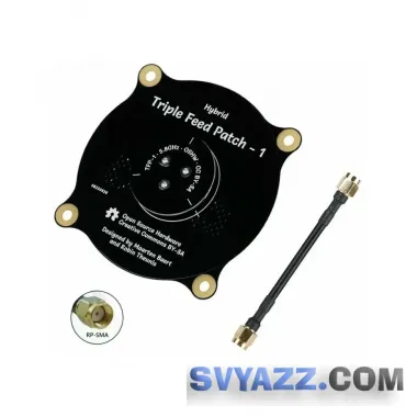 Triple Feed Patch-1 5.8G 9.4dBi SMA Male направленная антенна FPV фото