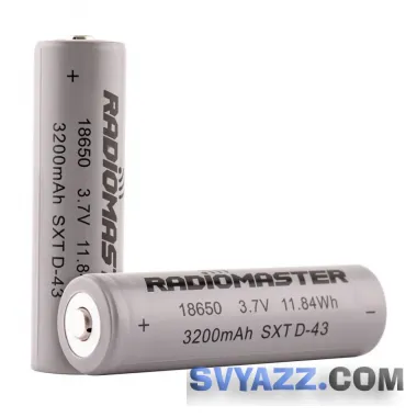 RadioMaster 18650 3200mAh 3.7V (2 шт.) аккумуляторы для пультов RadioMaster фото