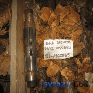 Вал промежуточный 121-1802085 раздаточной коробки на ЗИЛ-157 фото