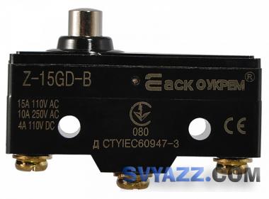 Микровыключатель Z-15GD-B фото