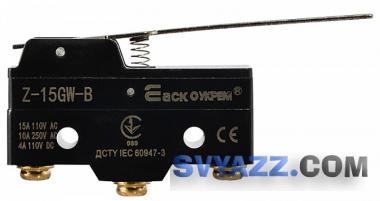 Микровыключатель Z-15GW-B фото