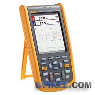 Fluke 125B. Промышленный портативный осциллограф. фото