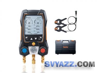 Testo 550s. Цифровой манометрический коллектор. фото